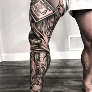 Leg Tattoo Ideas for Men - FindTattooshops.